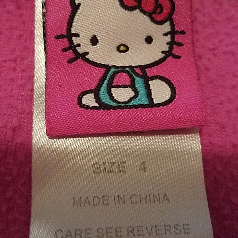Hello Kitty Fleece P.J.s - Picture 2 of 2